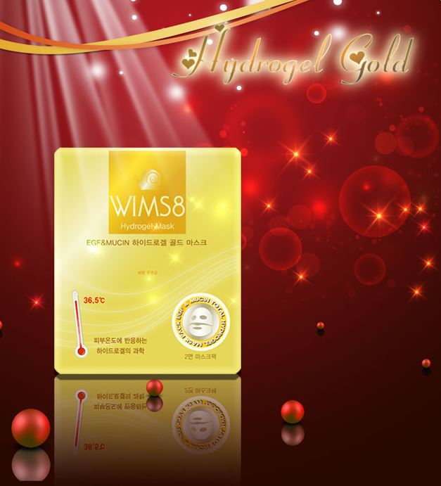 WIMS8 Hydrogel GOLD Mask  Made in Korea